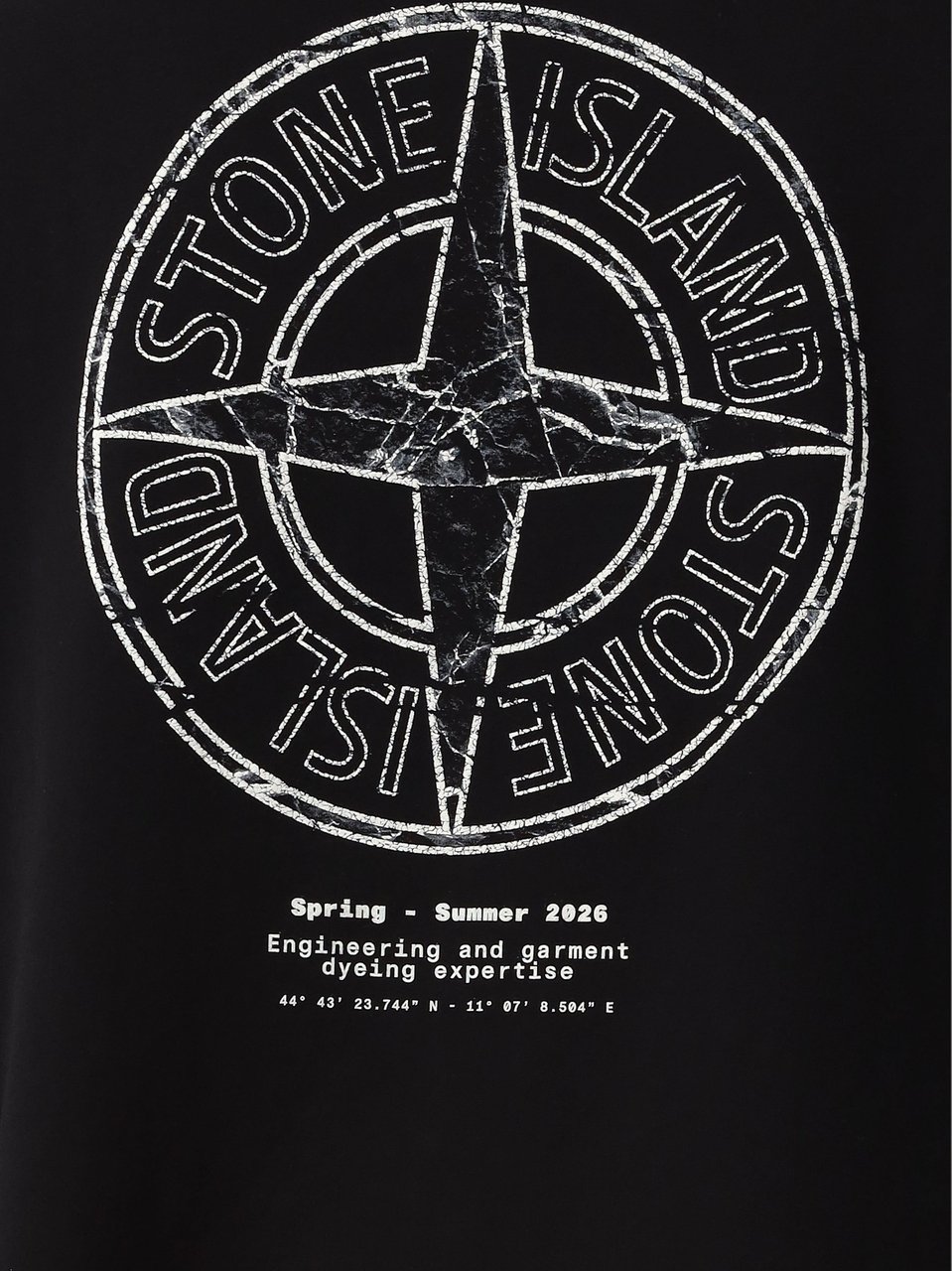 Stone Island T-Shirt Zwart Zwart