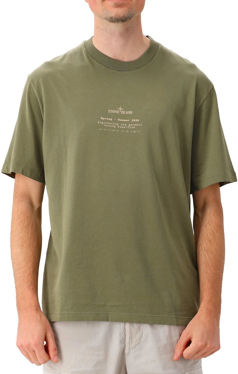 Stone Island Stone Island T-Shirt Groen Groen