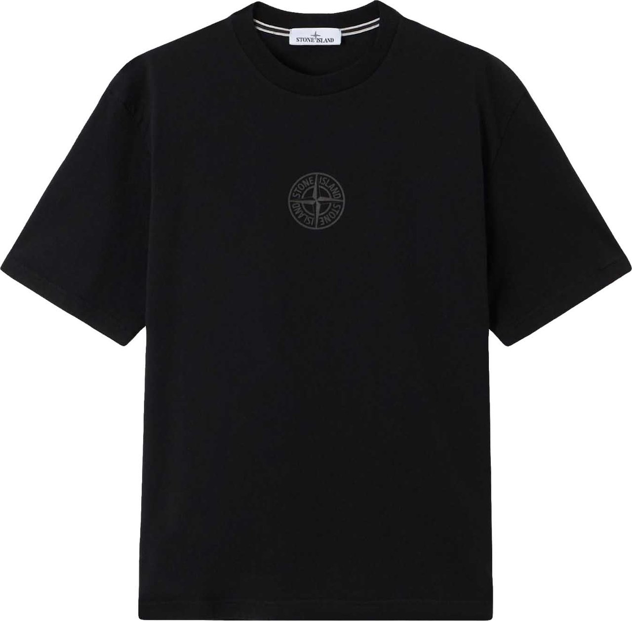 Stone Island Heren Ss T-Shirt Zwart