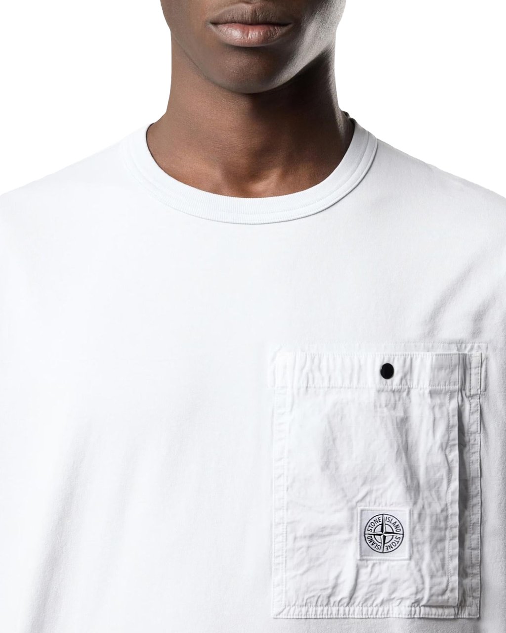 Stone Island Heren Ss T-Shirt Wit