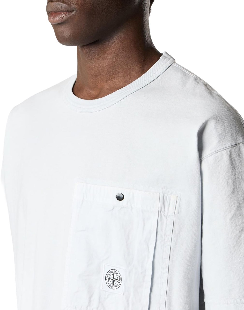 Stone Island Heren Ss T-Shirt Wit