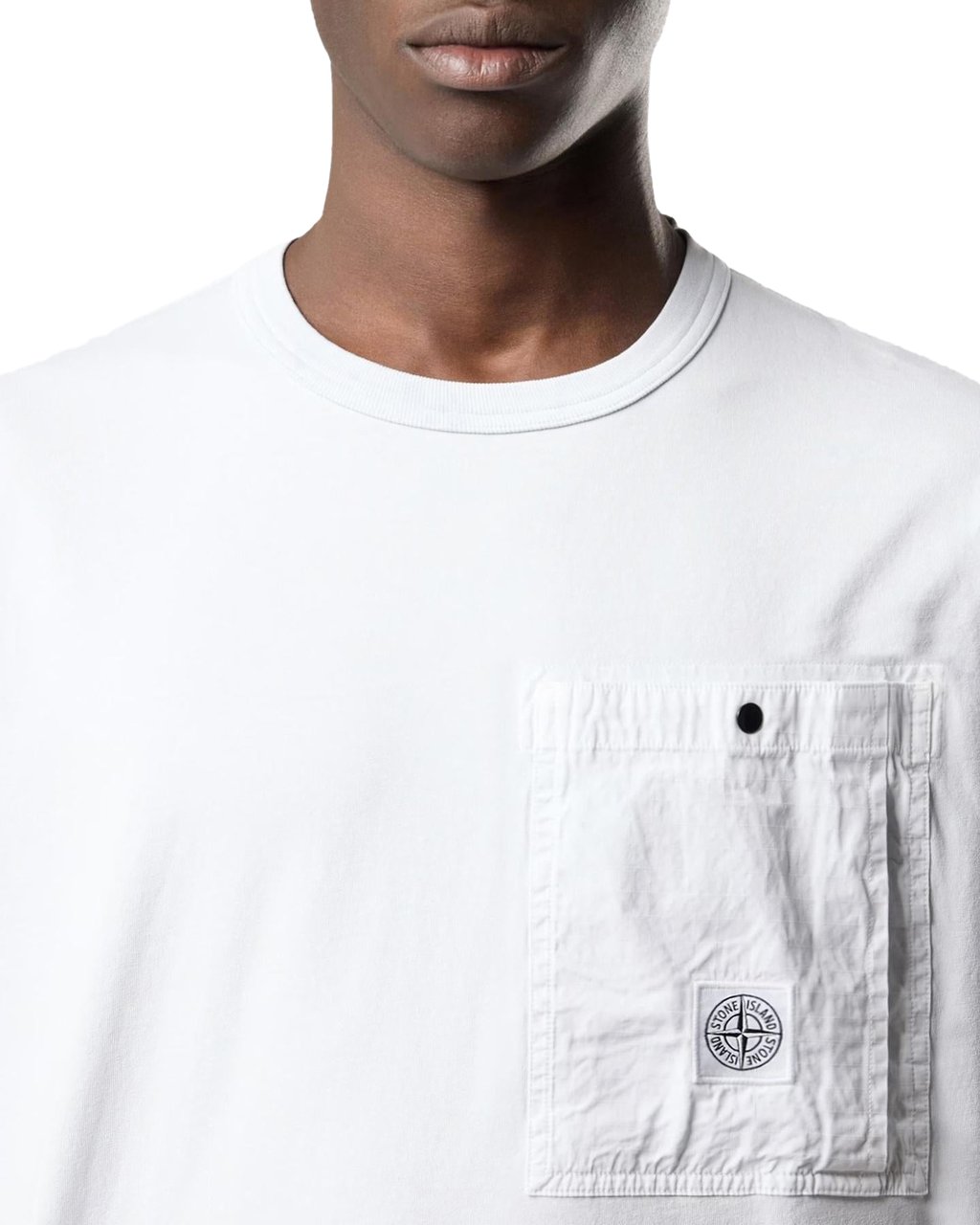 Stone Island Heren Ss T-Shirt Wit