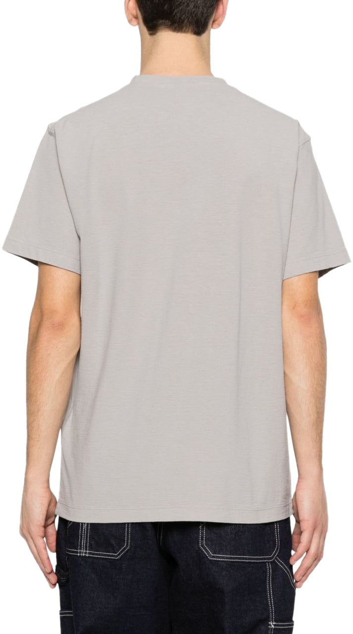 Stone Island T-Shirts And Polos Beige Lichtgrijs