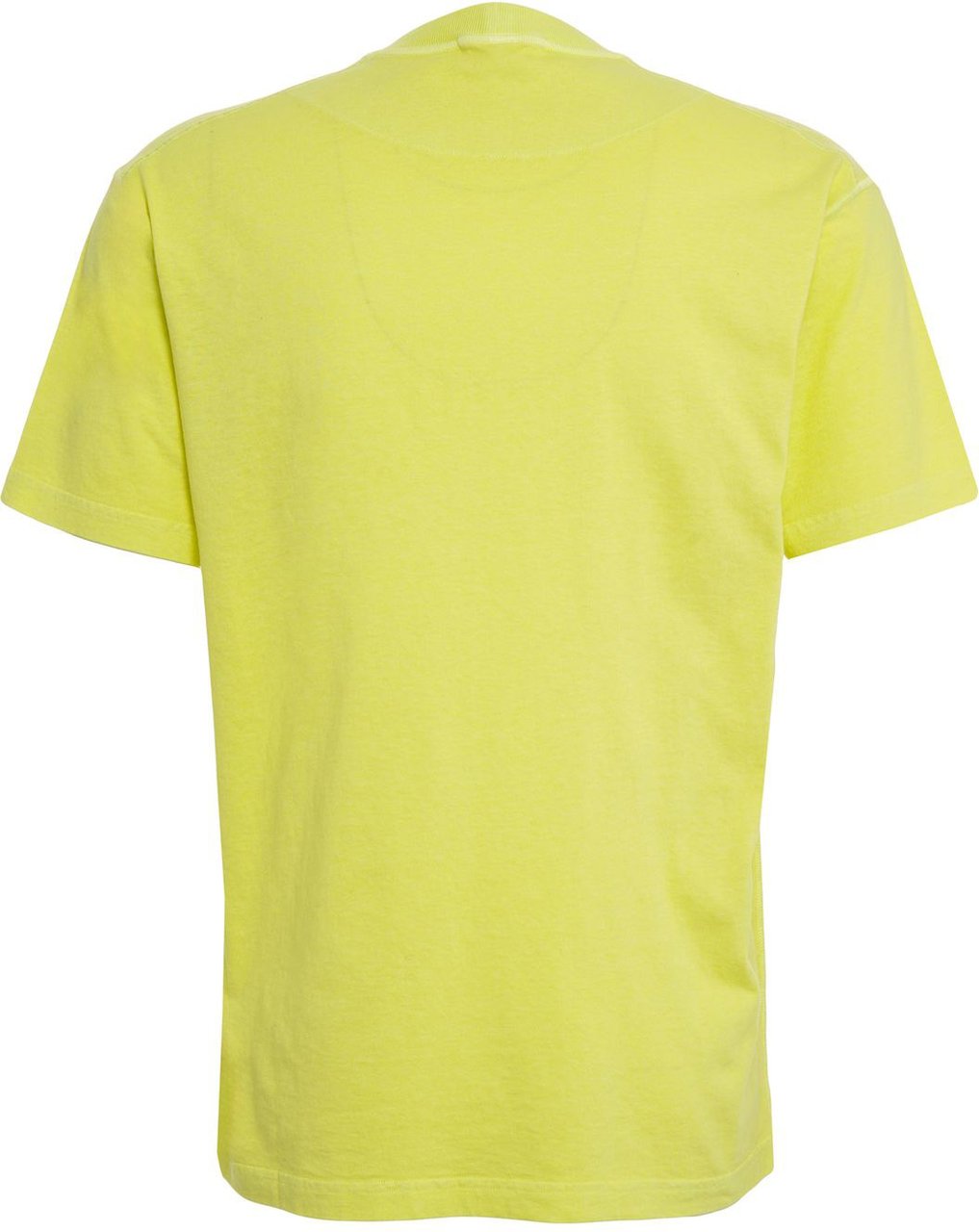 Stone Island T-shirt with logo Geel