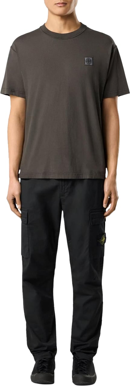 Stone Island Heren Ss T-Shirt Grijs