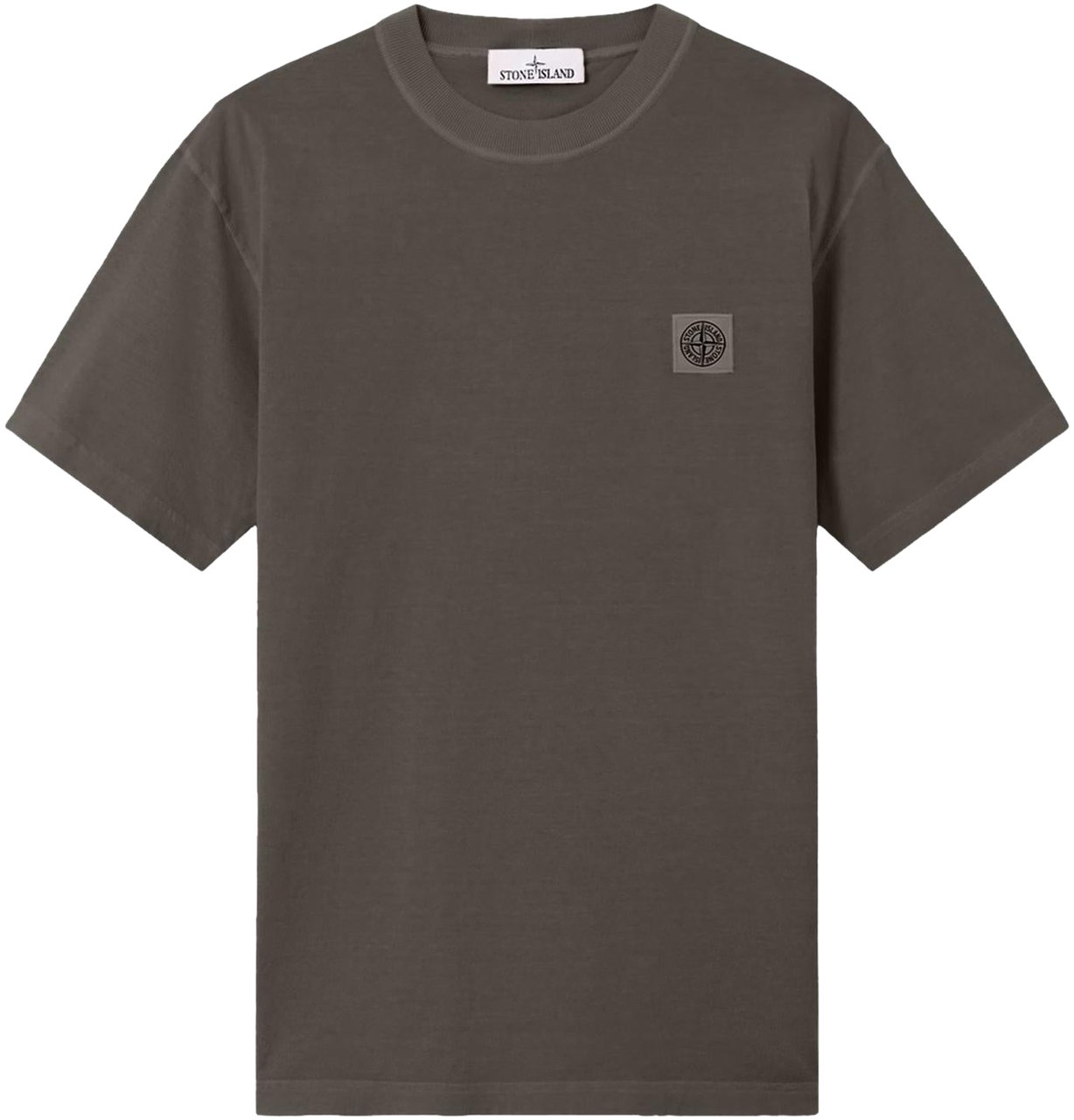 Stone Island Heren Ss T-Shirt Grijs