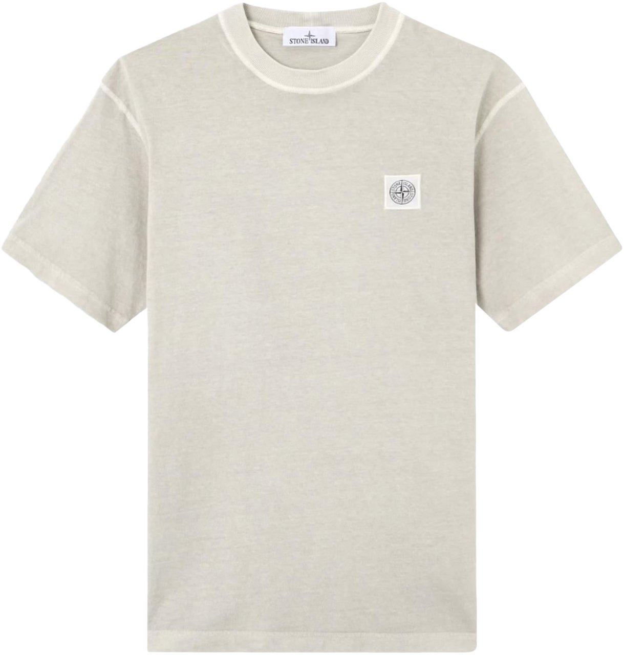 Stone Island Heren Ss T-Shirt Grijs