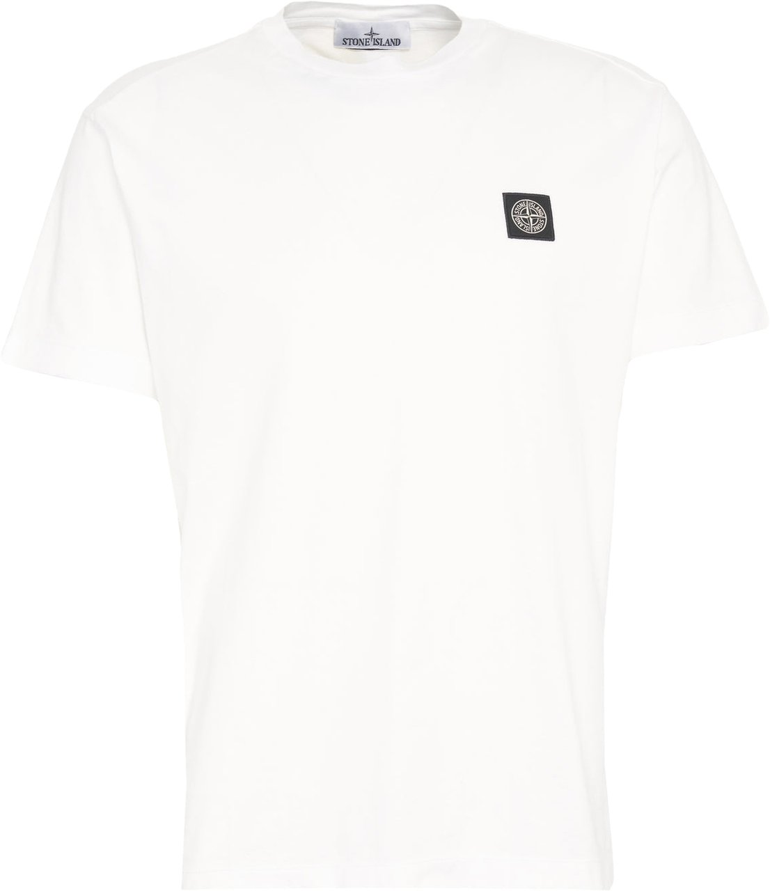Stone Island T-shirt with logo Wit