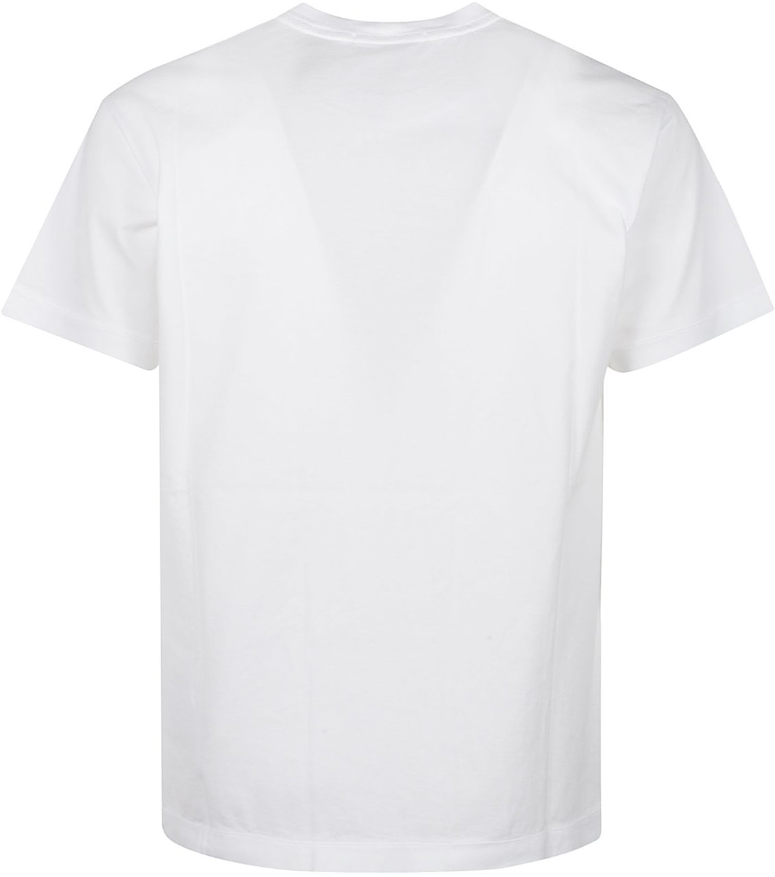 Stone Island Logo T-shirt White Wit