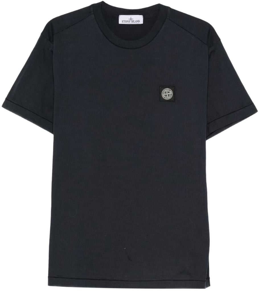Stone Island T-Shirts And Polos Blue Blauw