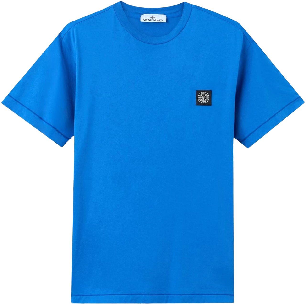 Stone Island Heren Compass logo T-Shirt Blauw Blauw