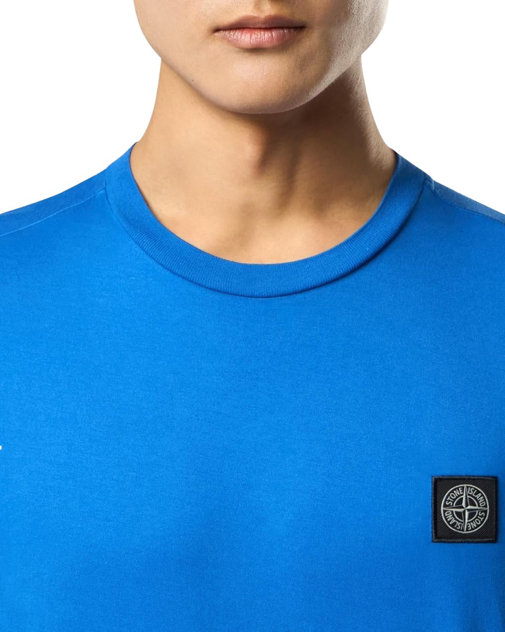 Stone Island Heren Compass logo T-Shirt Blauw Blauw