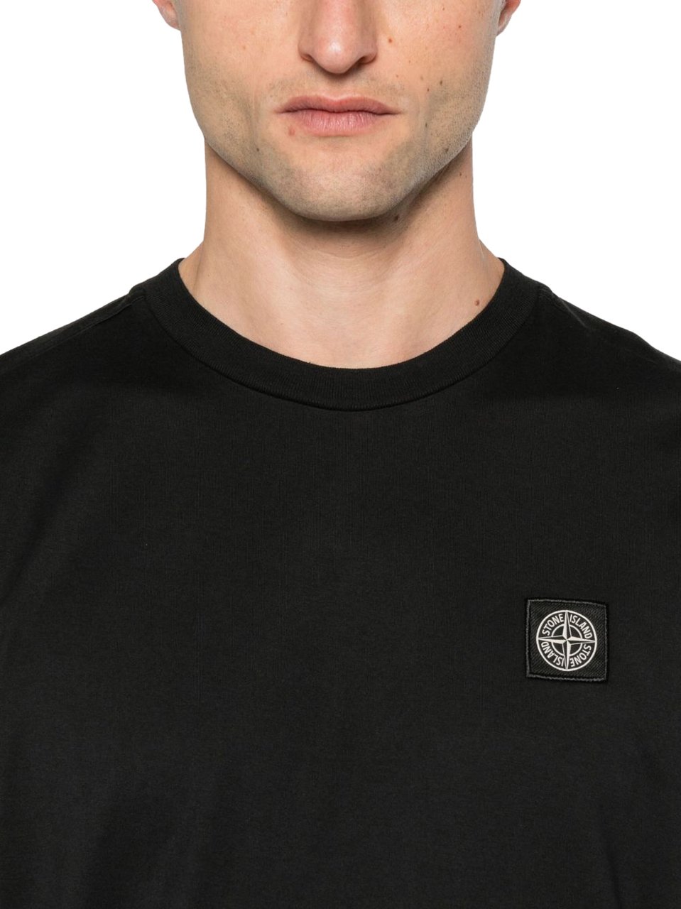 Stone Island T-Shirts And Polos Black Zwart