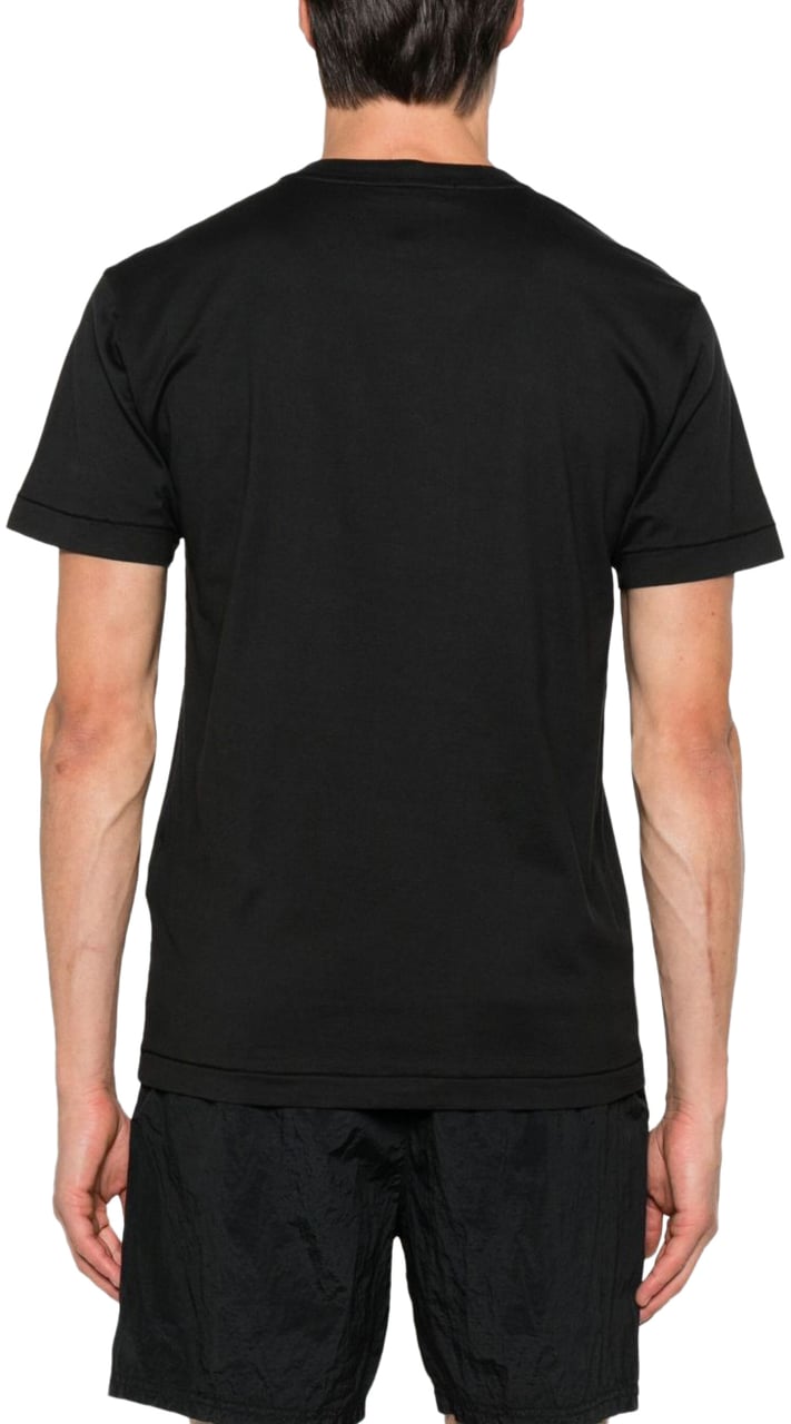 Stone Island T-Shirts And Polos Black Zwart