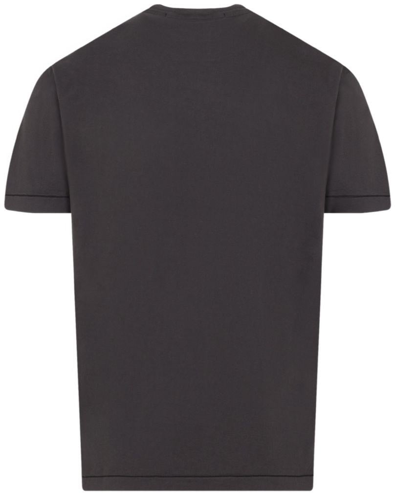 Stone Island T-Shirts And Polos Grey Donkergrijs