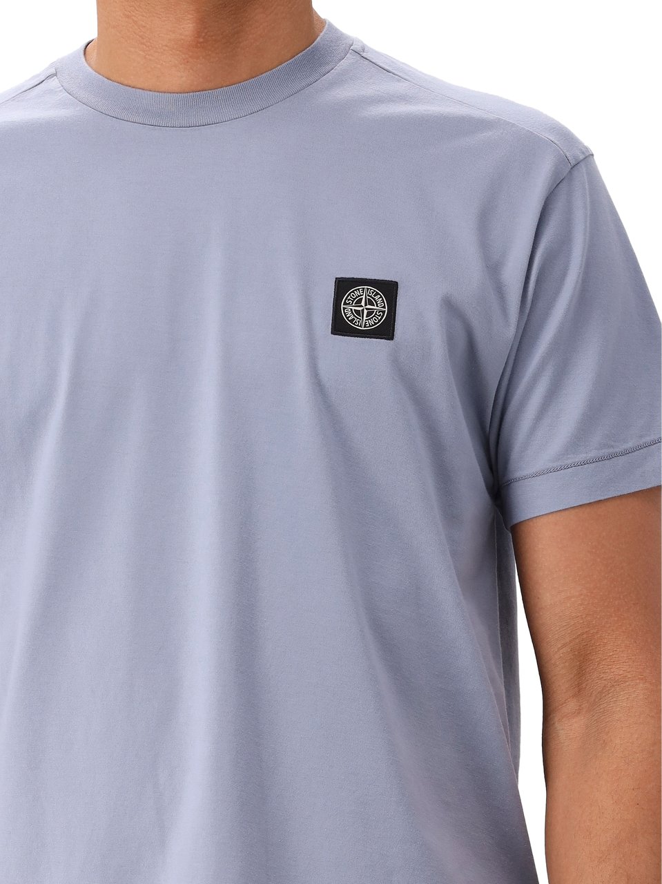 Stone Island T-Shirt Blauw Blauw