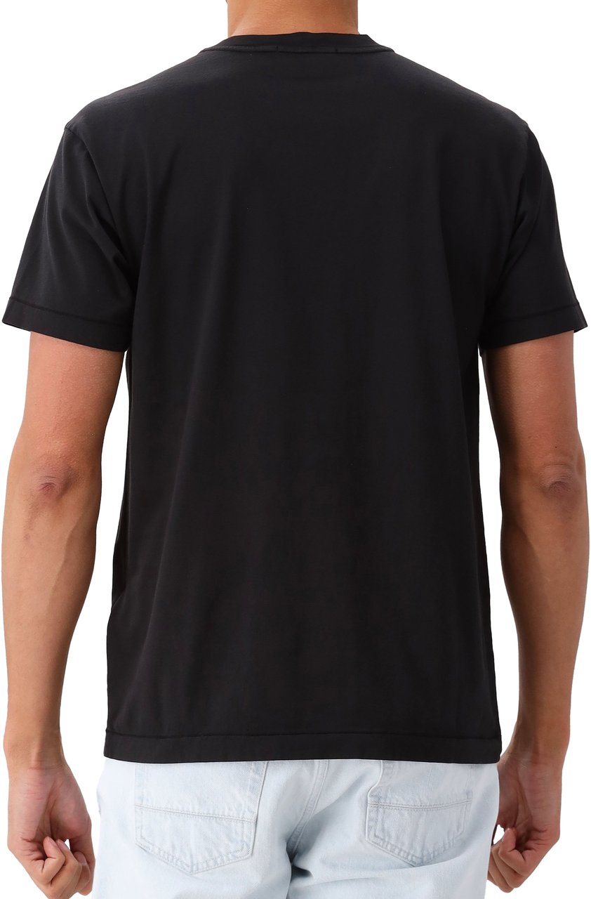 Stone Island T-Shirt Zwart Zwart