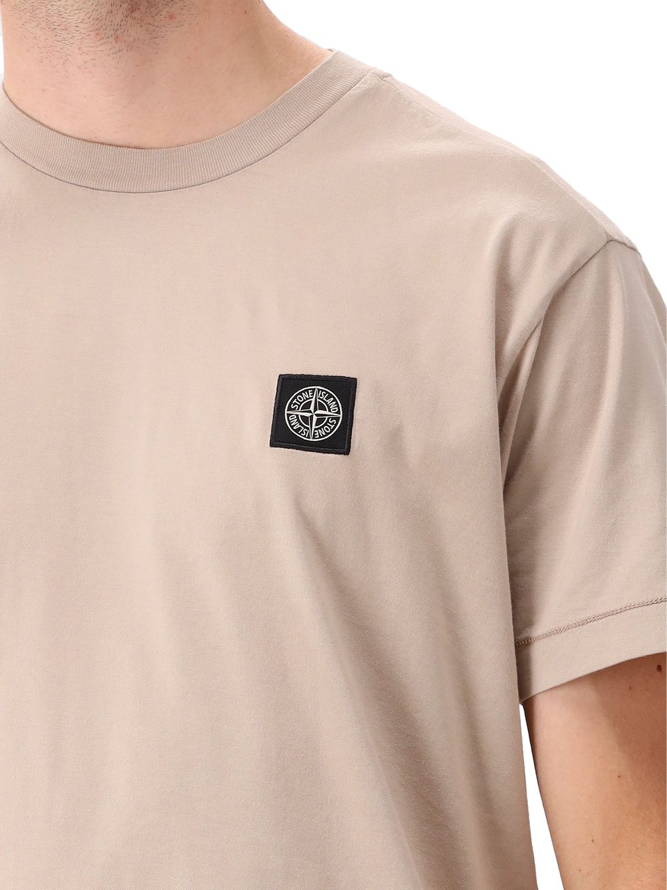 Stone Island T-Shirt Beige Beige