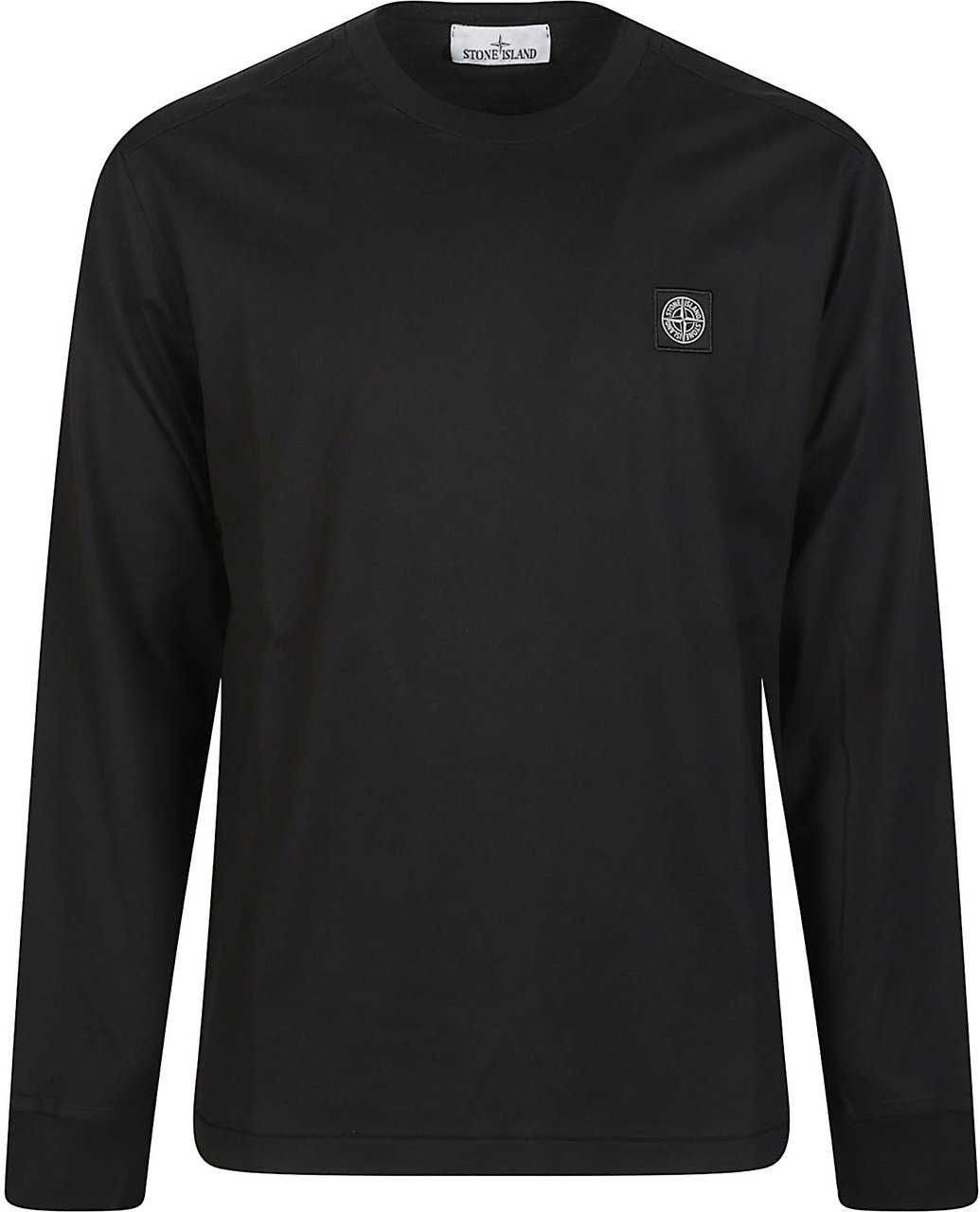 Stone Island Long Sleeve T-shirt Black Zwart