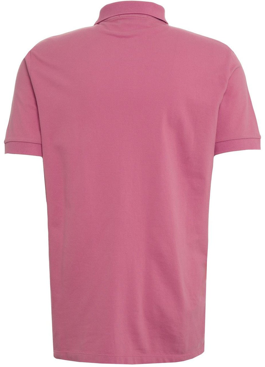 Stone Island Polo shirt with logo detail Roze