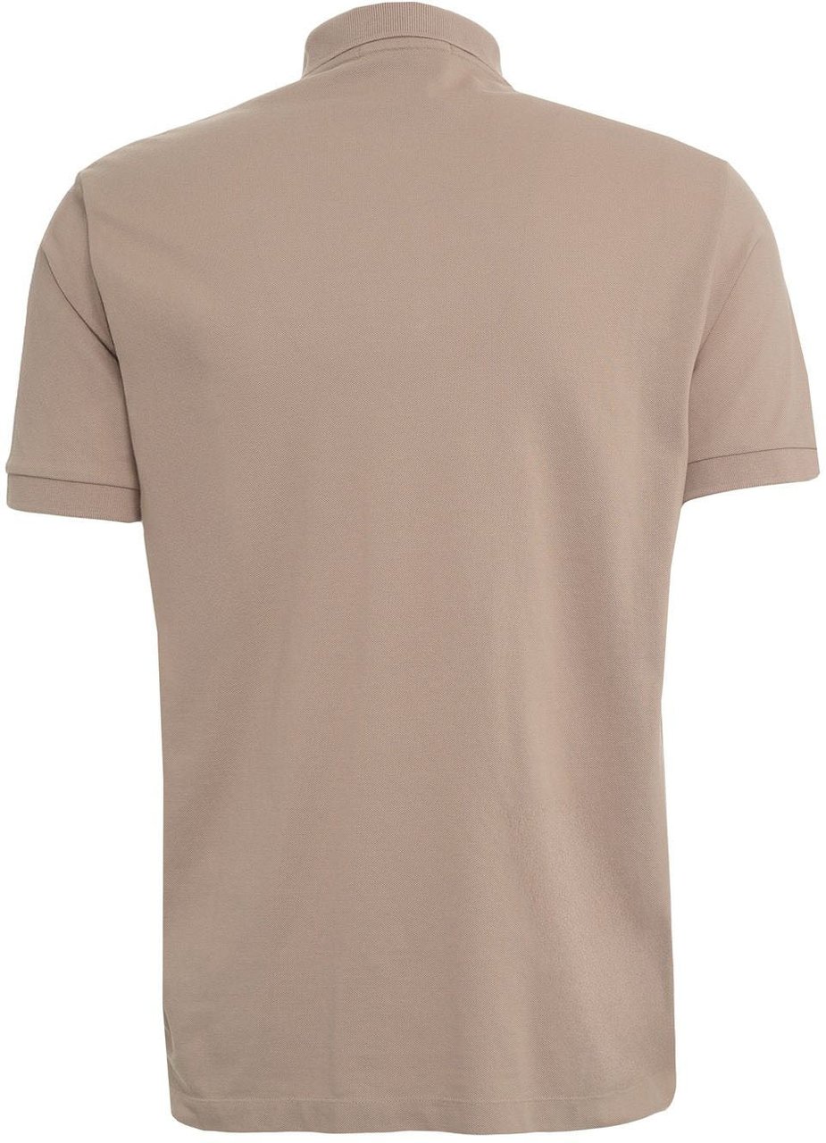 Stone Island Polo shirt with logo detail Beige