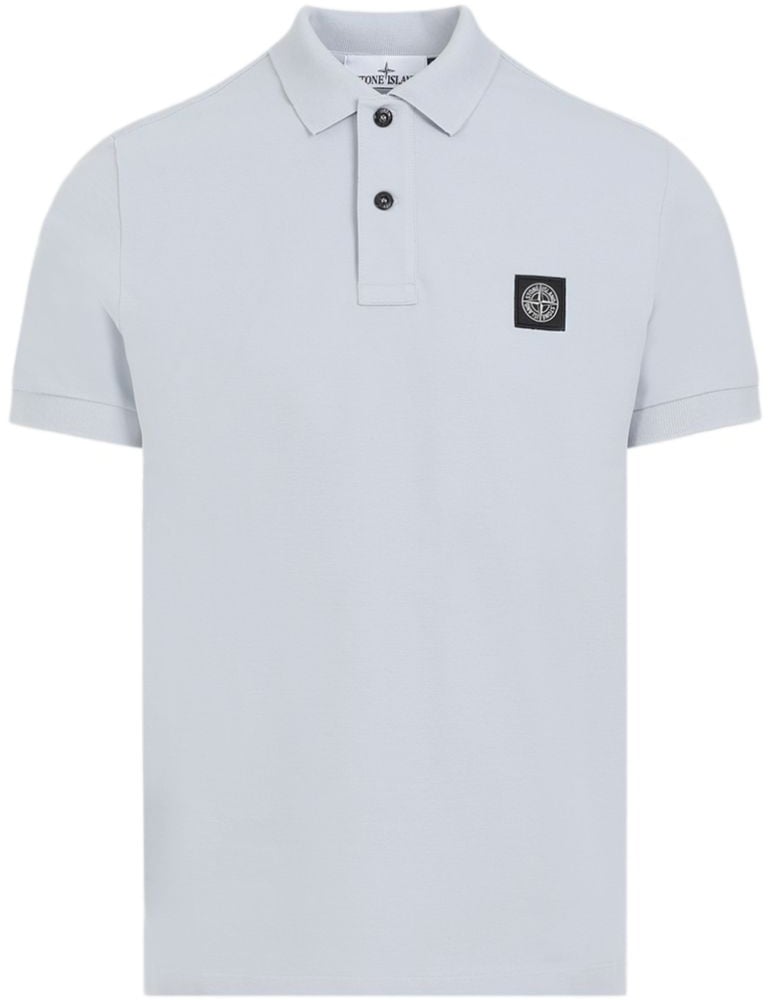 Stone Island T-Shirts And Polos Clear Blue Blauw