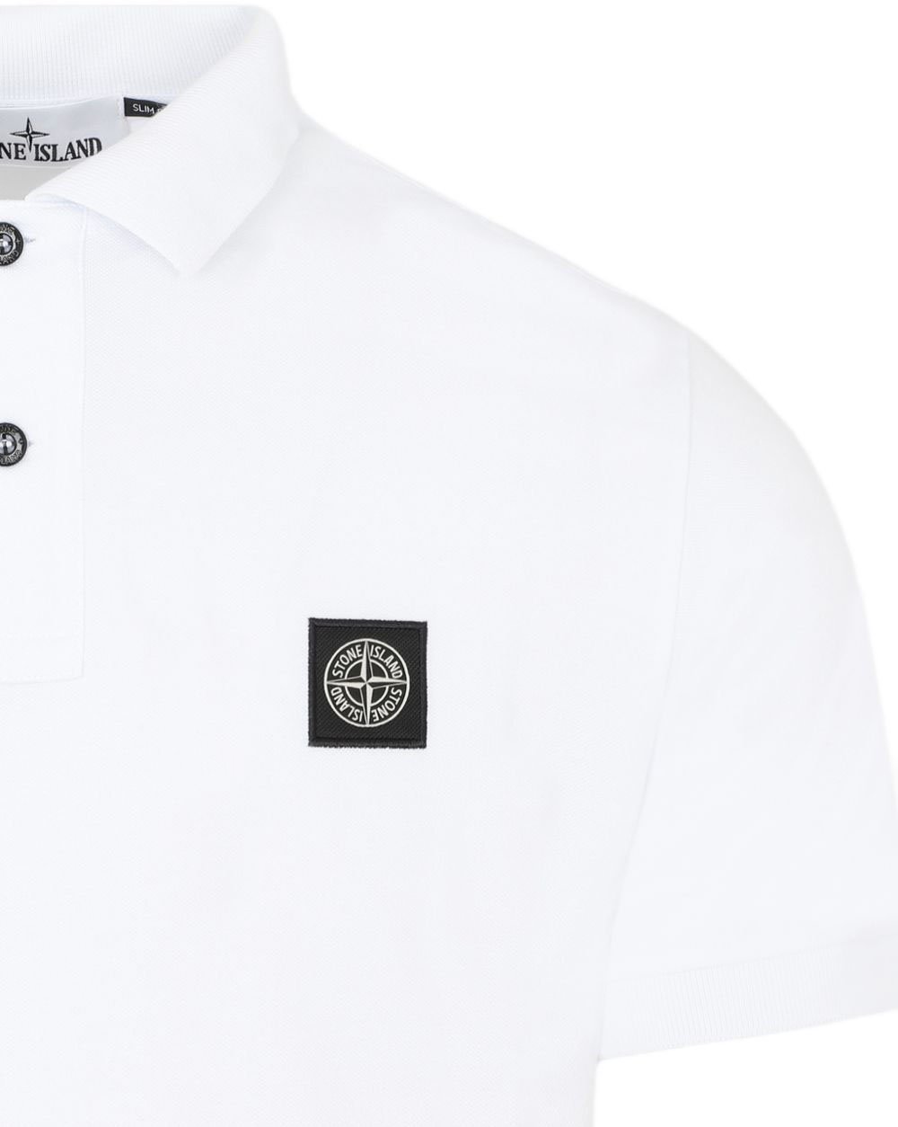 Stone Island T-Shirts And Polos White Wit