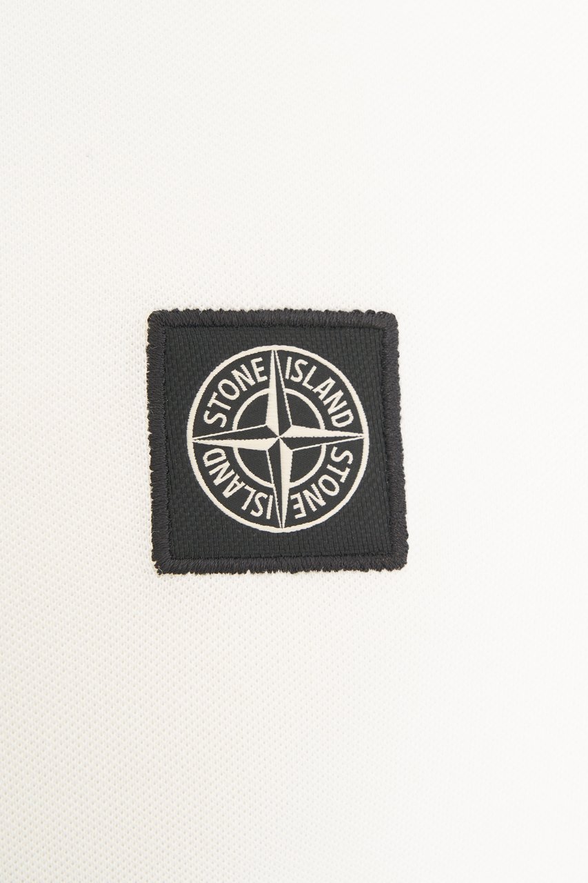Stone Island Polo shirt with logo Wit