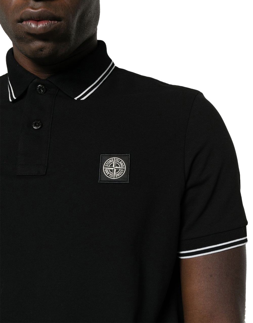 Stone Island T-Shirts And Polos Black Zwart