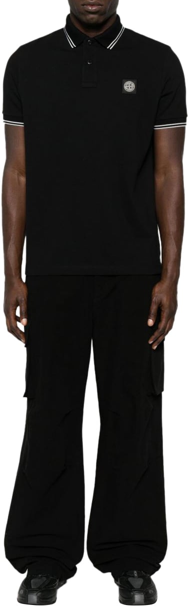 Stone Island T-Shirts And Polos Black Zwart