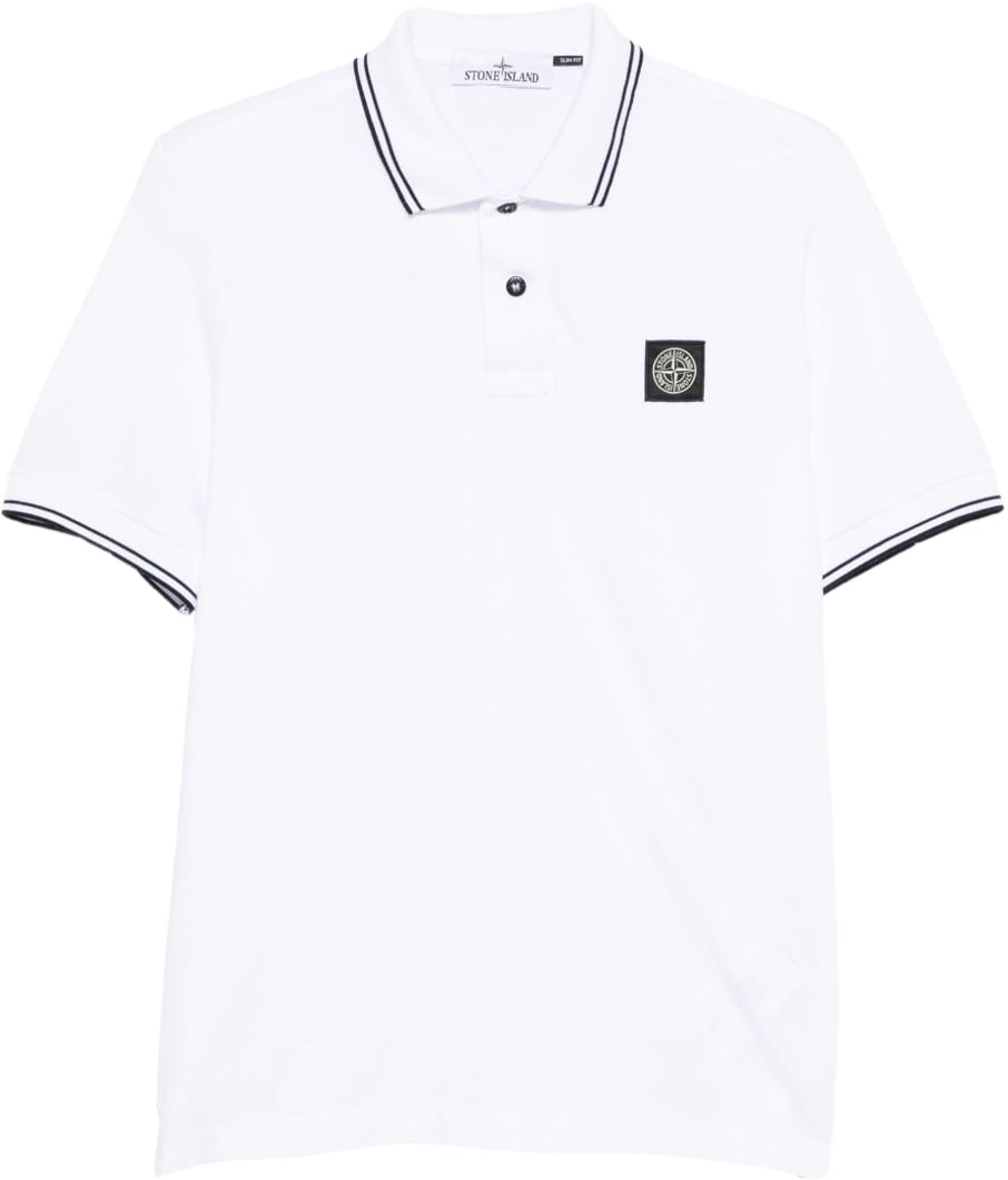 Stone Island T-Shirts And Polos White Wit