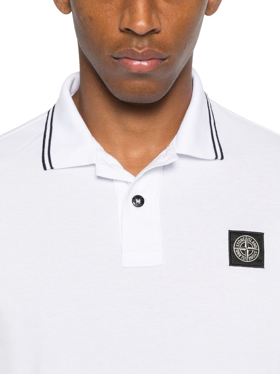 Stone Island T-Shirts And Polos White Wit