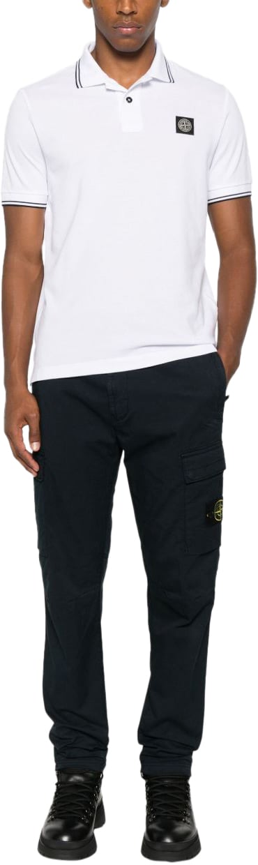 Stone Island T-Shirts And Polos White Wit