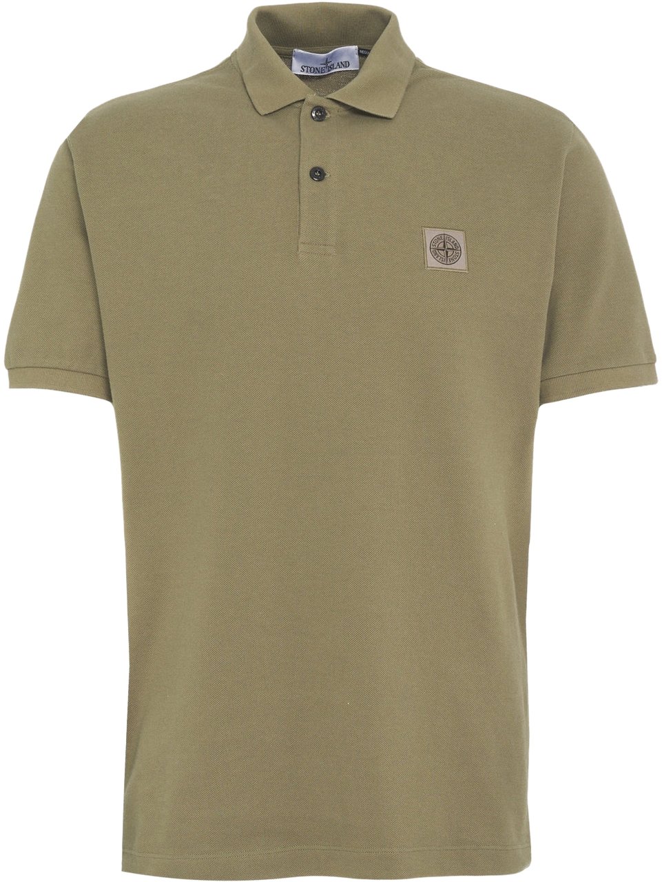 Stone Island Polo shirt with logo Groen