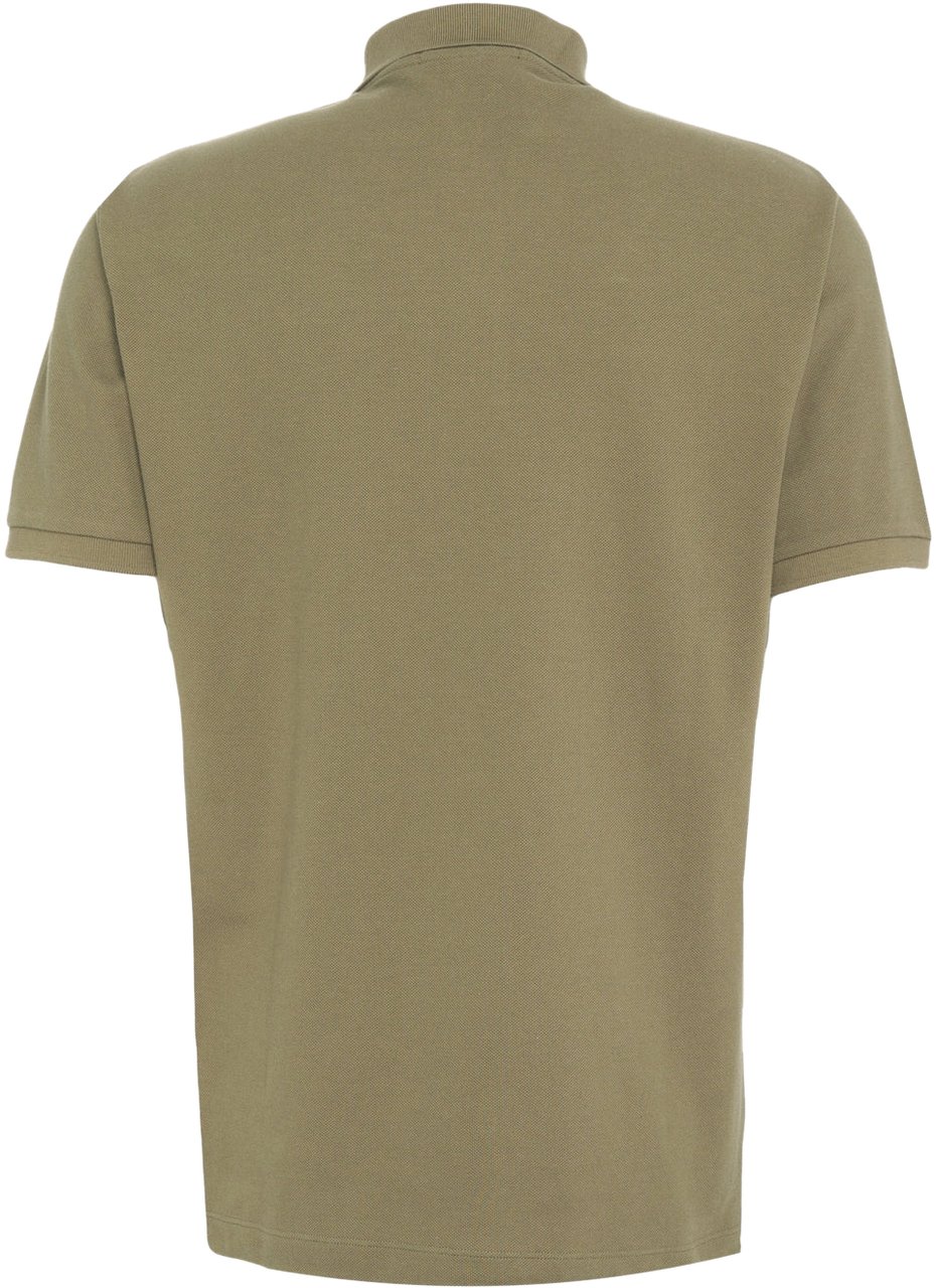 Stone Island Polo shirt with logo Groen