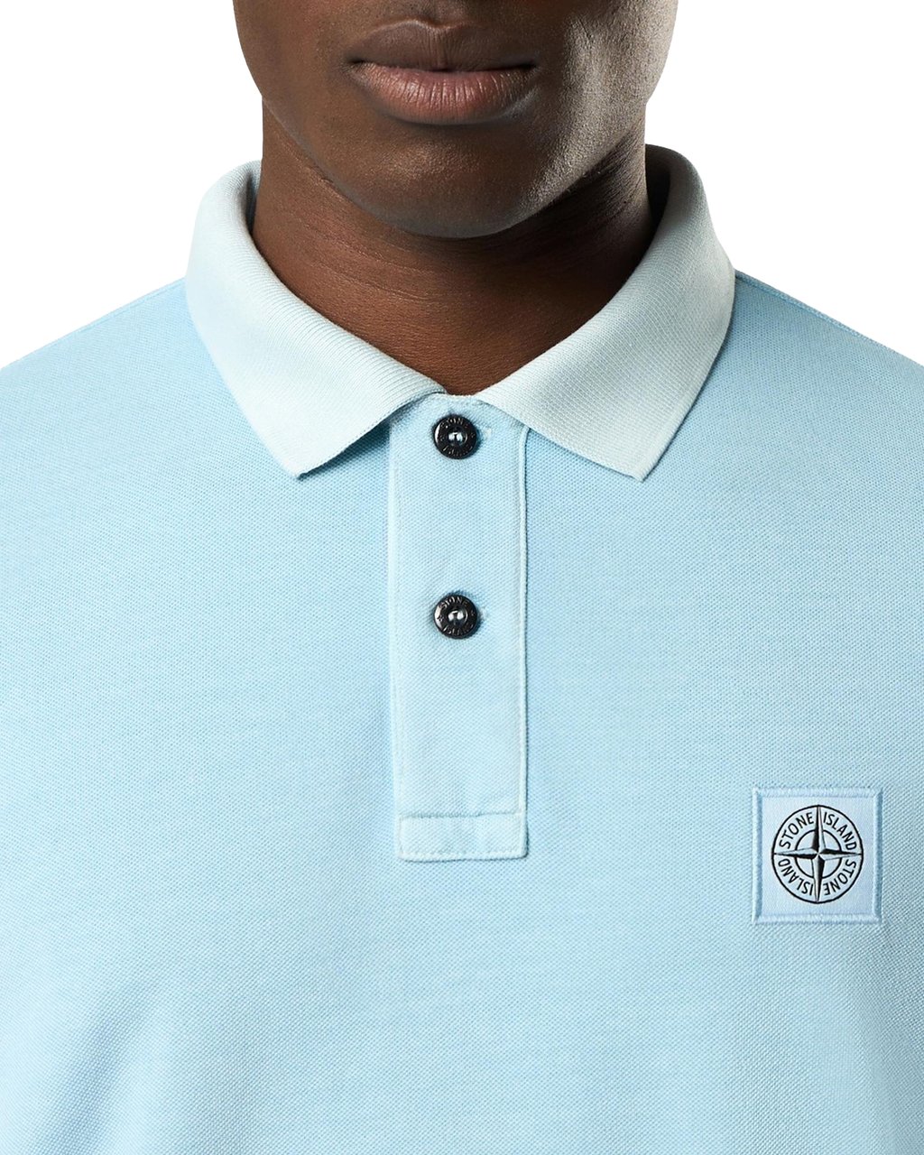 Stone Island Heren Ss Polo Blauw