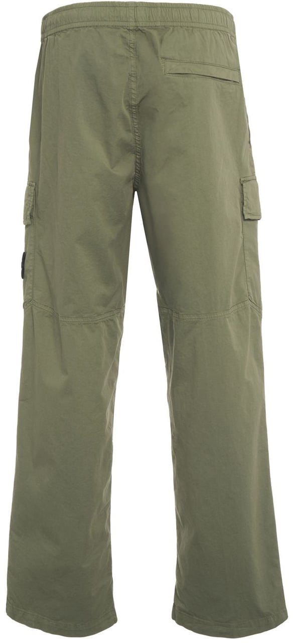 Stone Island Cotton cargo pants Groen