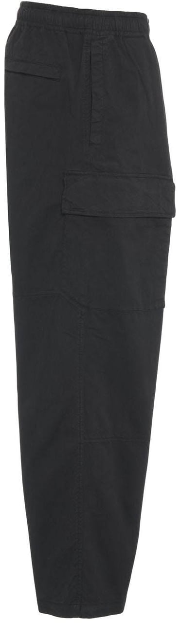 Stone Island Cotton cargo pants Zwart