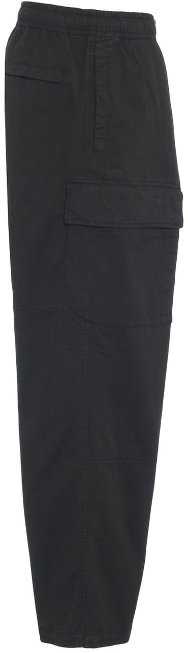 Stone Island Cotton cargo pants Zwart
