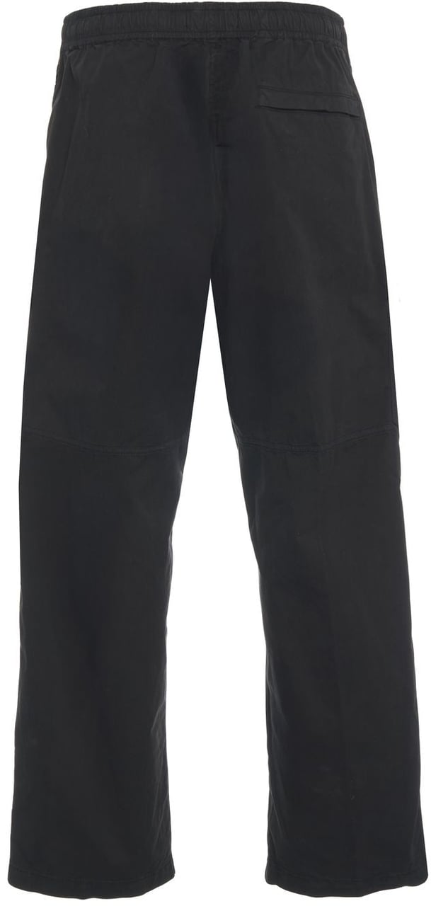 Stone Island Cotton cargo pants Zwart