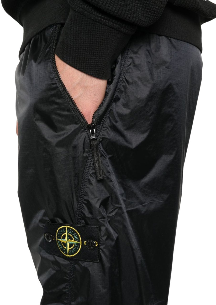 Stone Island Trousers Blue Zwart