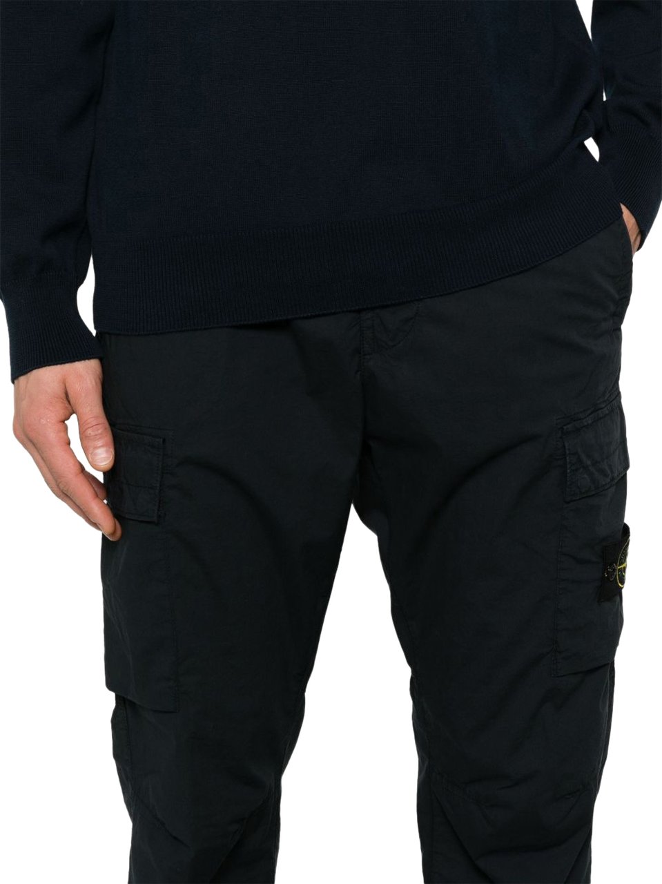 Stone Island Trousers Blue Blauw