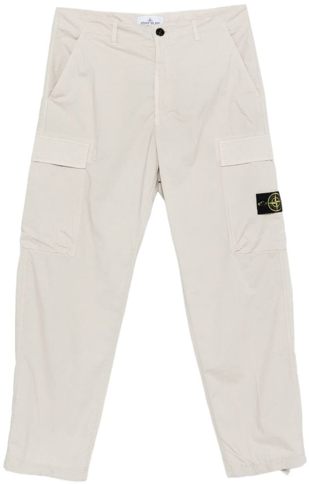 Stone Island Trousers Grey Lichtgrijs