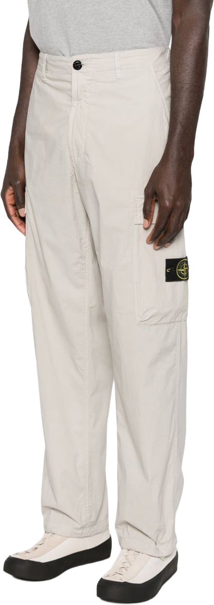 Stone Island Trousers Grey Lichtgrijs