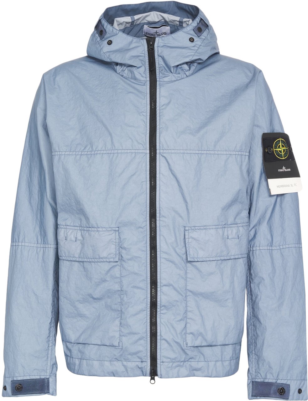 Stone Island Hooded jacket Blauw