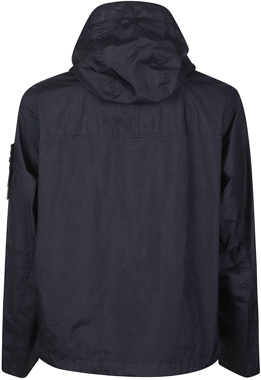 Stone Island Short Parka Blue Blauw