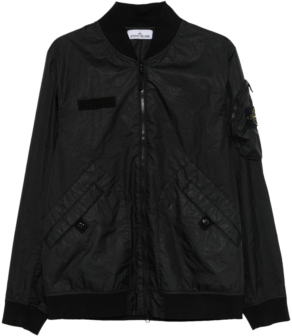 Stone Island Coats Black Zwart
