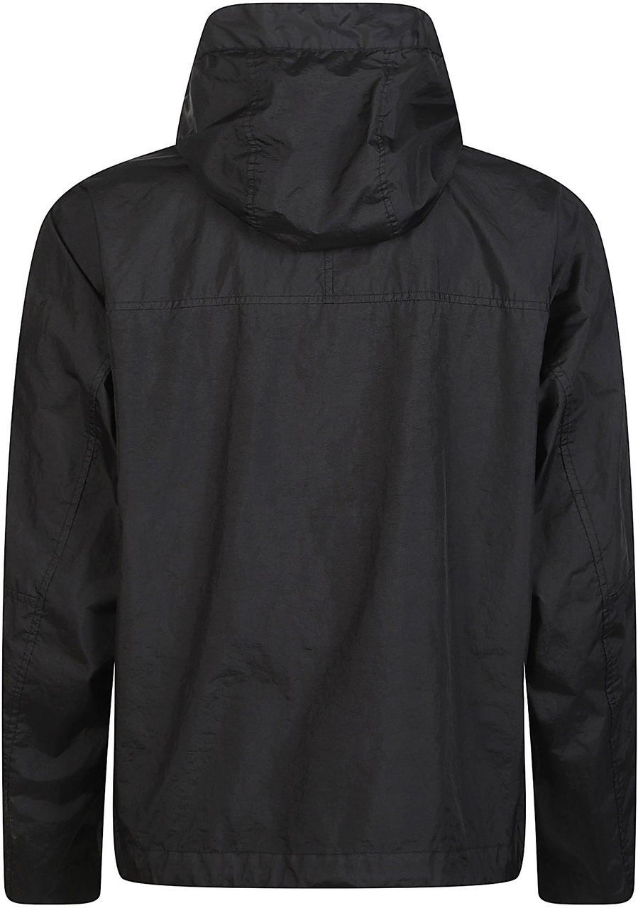 Stone Island Short Parka Black Zwart