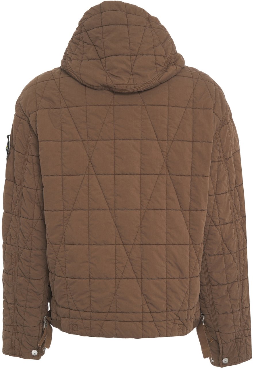 Stone Island Quilted jacket Bruin