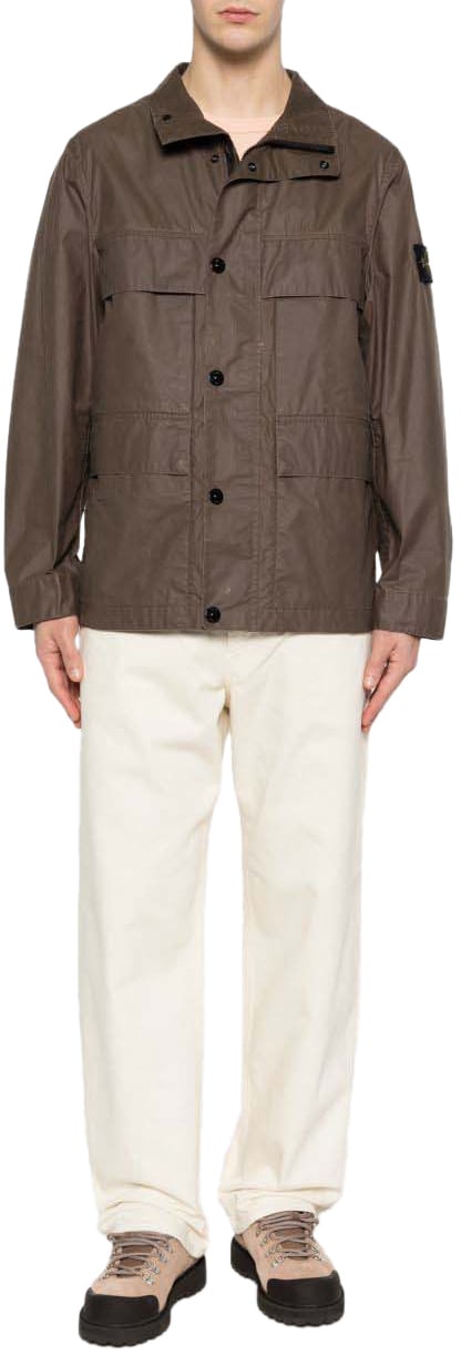 Stone Island Jackets Brown Bruin